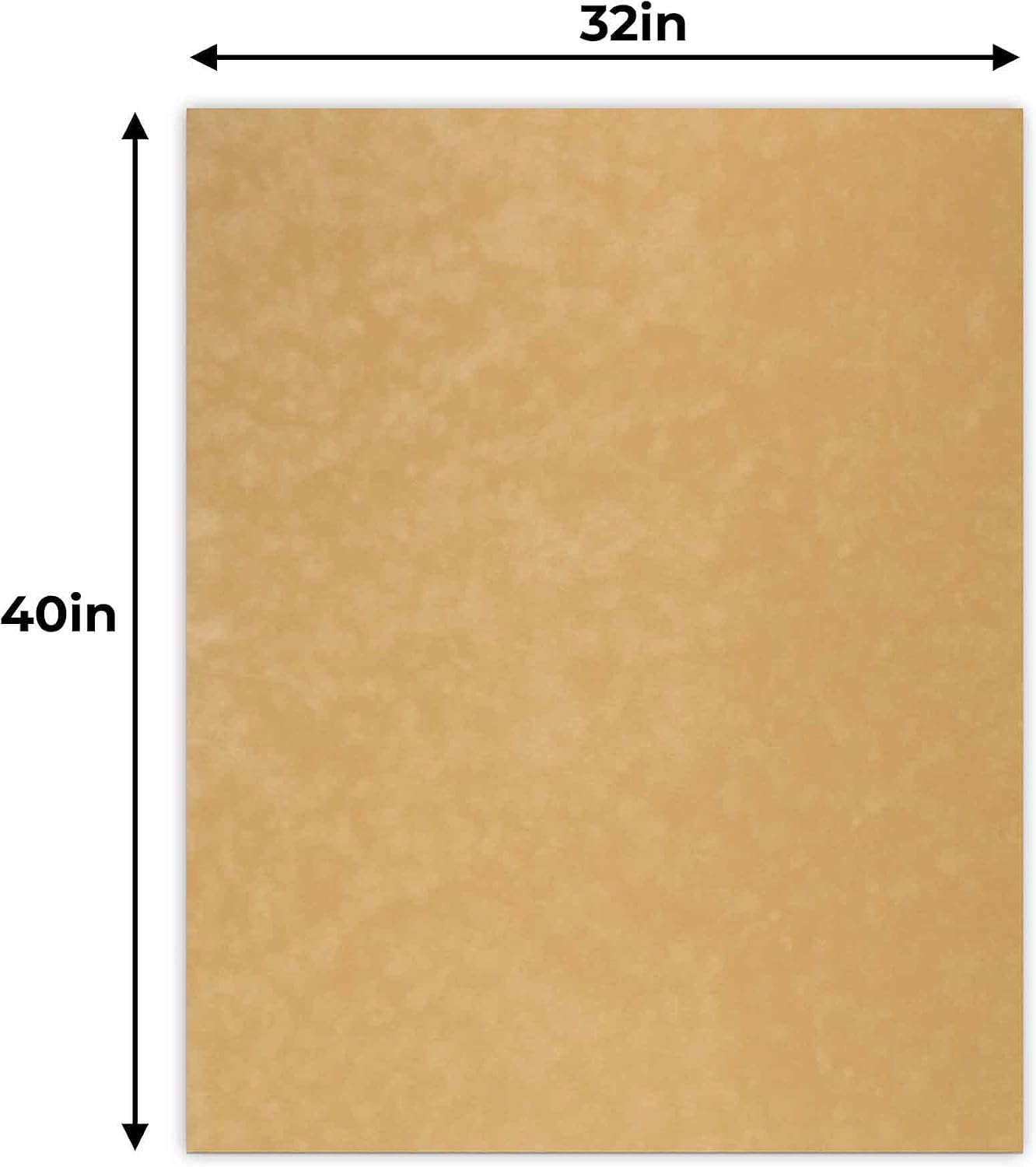 CountryArtHouse Thicket Suede Acid Free 32x40 Backing Board - Uncut Photo Mat Board - 1 Sheet