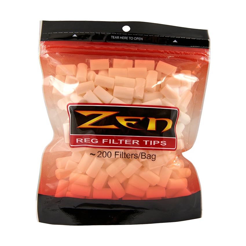 Amazon.com: Zen Cigarette Filter Tips Bundle - 5 Bags - 1000 Filter Tips
