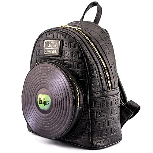 Loungefly The Beatles Let It Be Vinyl Record Womens Double Strap Shoulder Bag Purse2