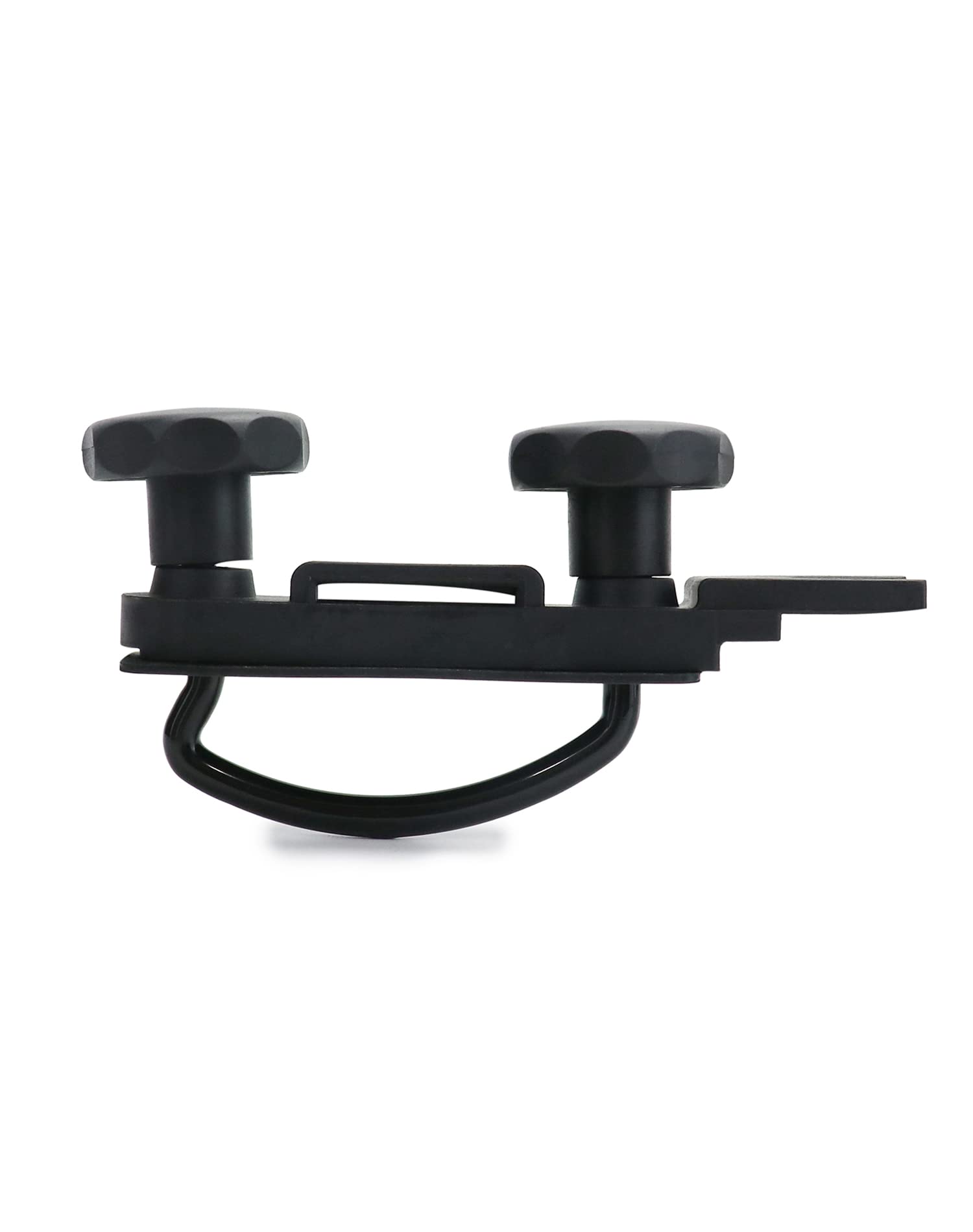 QWORK® 4-częściowy wspornik do boxu dachowego w kształcie litery U, mocowanie do boxu dachowego, zaciski w kształcie litery U o szerokości wewnętrznej 85 mm.