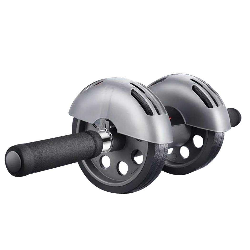 SOWUNO Exercise Wheel Double Round Professional Non-Slip Ergonomic Handle Belly Roller Abdominal Wheel Equipment Device Hand Grips-image-10