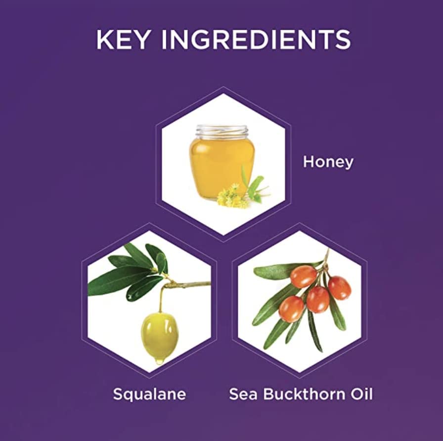 Hey Honey Good Morning & Good Night Duo | Honey Silk Facial Serum & Royal Honey Coenzyme Q10 | Best Day & Night Facial Support For Glowing Skin | 2 Oz - Image 3