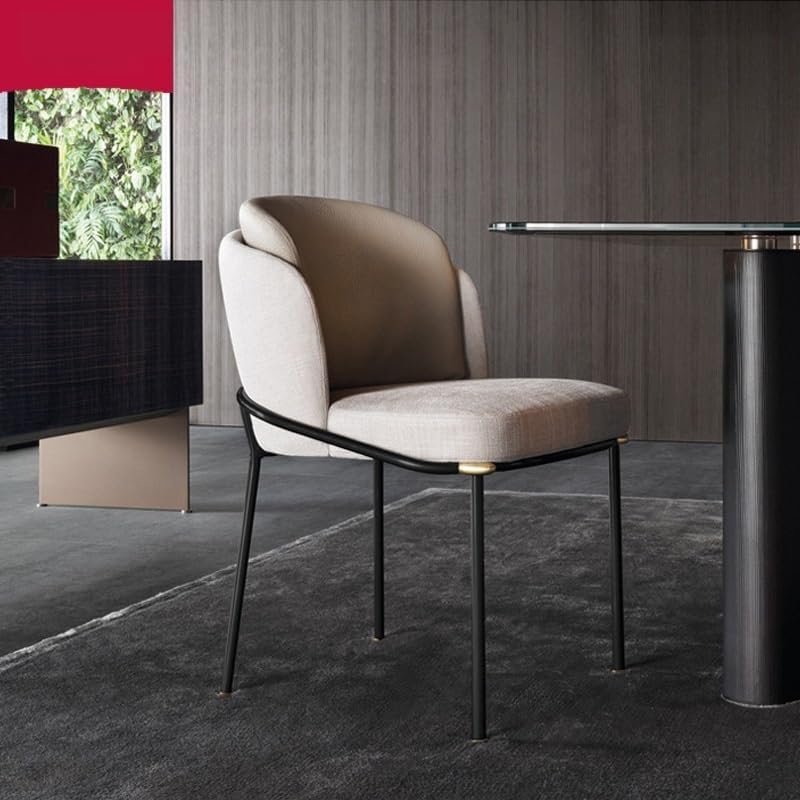Office Chair Italian Light Luxury Dining Chair Simple Household Backrest Chair Hotel Restaurant Chairs Sales Department Negotiation Chair Gaming Chair