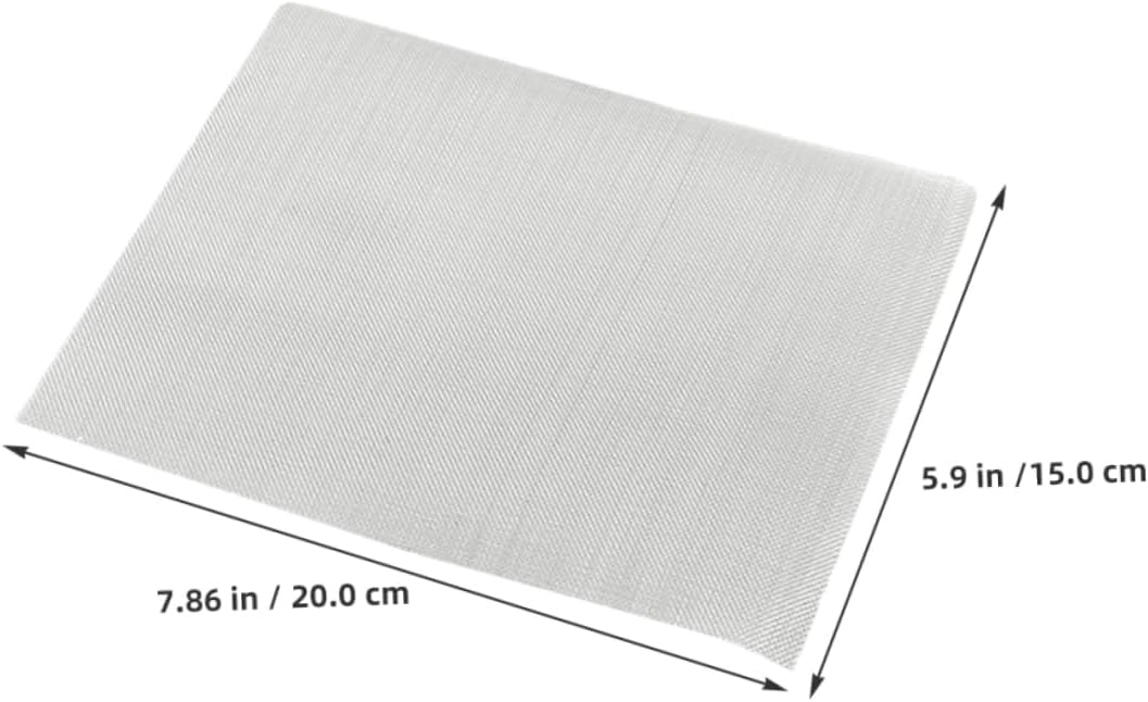 8pcs Plastic Repair Reinforcing Mesh for Car Bumper Repair Durable Stainless Steel Welding Screen for DIY Projects Garden Vent and Window Filter Applications