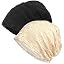 Jemis 2-Pack Thin Lace Beanies - Stretchy Slouchy Knit Bonnet Caps For Women & Men, One Size Fits Most