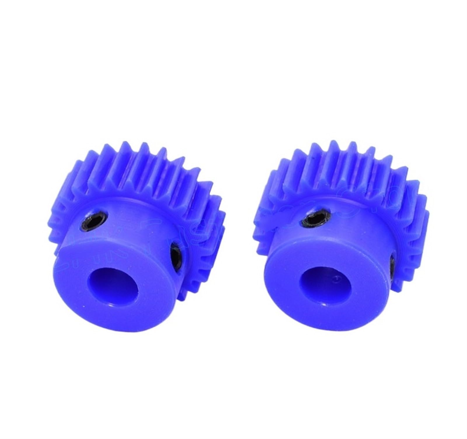 Bevel Gear Pinion Hardware Mechanical 1pcs 1Mod 15-60Teeth Blue Nylon Gear Motor Gear with Step Plastic Spur Gear Bore 7 mm(35 Teeth)