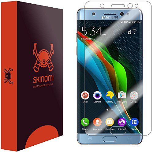 Galaxy Note 7 Screen Protector, Skinomi TechSkin Full Coverage Screen Protector for Samsung Galaxy Note 7 Clear HD Anti-Bubble Film