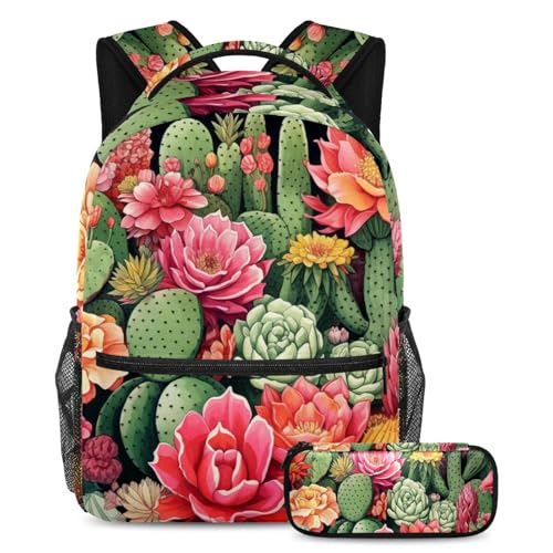 Sac à dos avec trousse à crayons résistant pour soulager le dos des étudiants