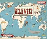 alle welt kalender 2019  DUMONT - Alle Welt 2025 Wandkalender, 60x50cm, Kalender mit zwölf Landkarten aus dem Bilderbuch-Bestseller des Moritz Verlags, dekorativ und informativ