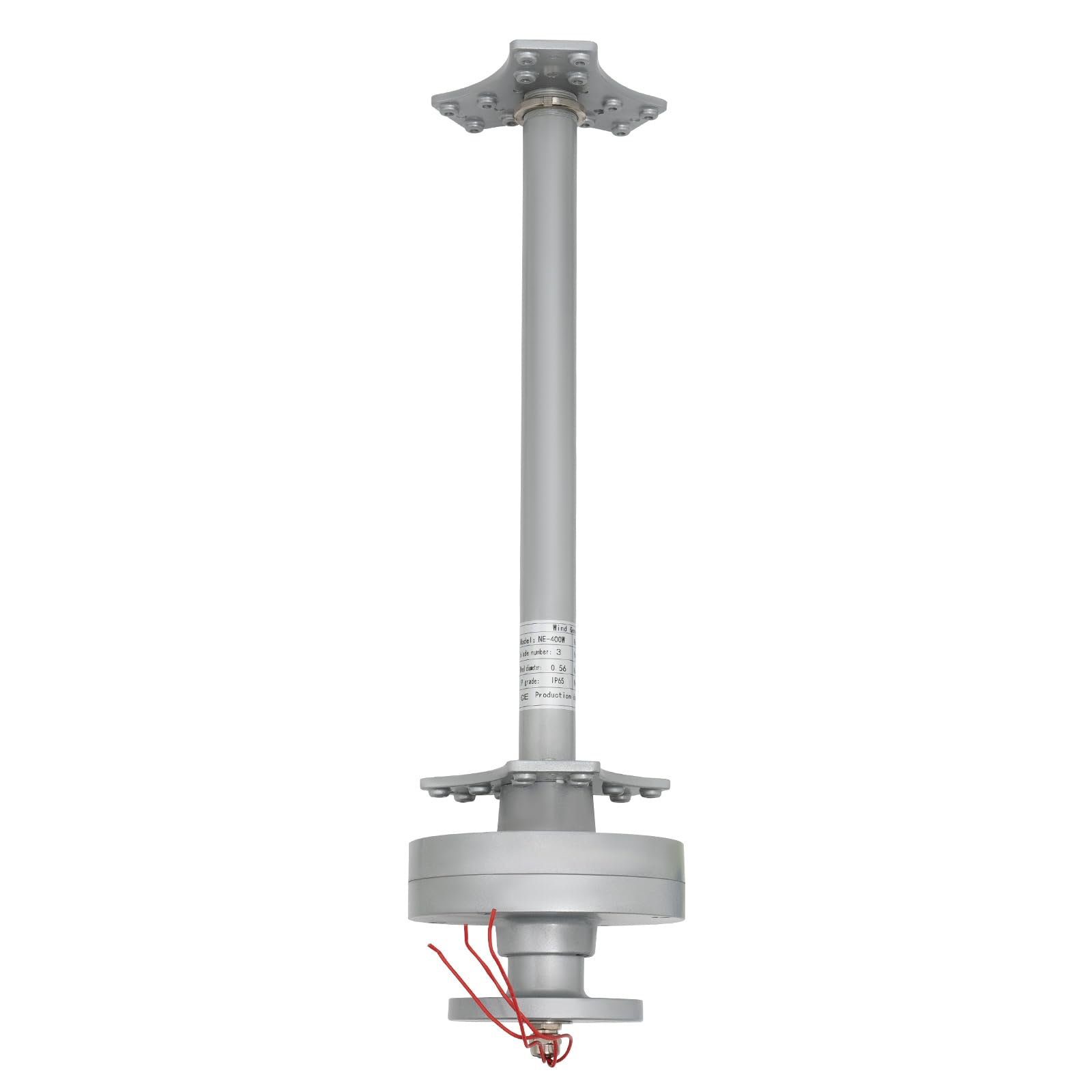 Turbina eolica verticale da 100W, set completo da 12V, regolazione automatica dell'aria, regolatore di carica, generatore eolico per barche, cabine e camper