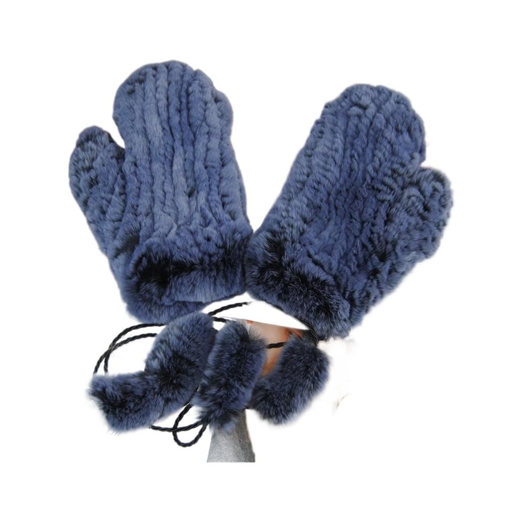 Guanti invernali da donna in maglia, guanti esterno(Ginger)