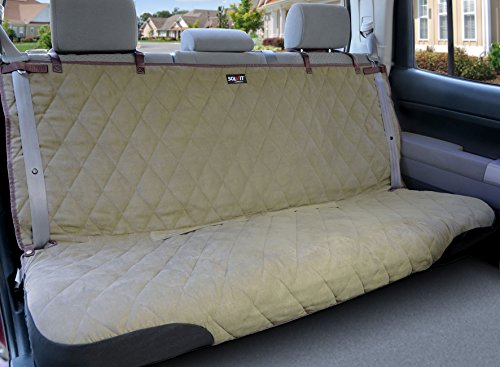 PetSafe Happy Ride Deluxe Car Seat Cover for Dogs - Fits Cars, Trucks and SUVs - Bench, Standard - Thumbnail 5