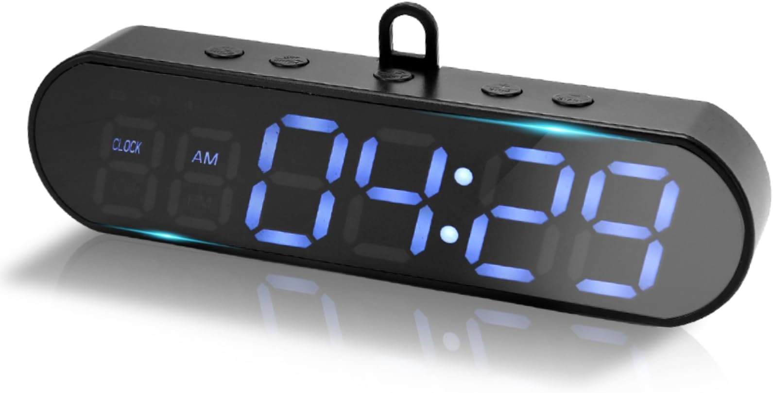 Gym Timer Clock, Digital Countdown/Count-Up Stopwatch for CrossFit, with Magnetic Back Rechargeable Battery HIIT, Home Gym Workouts Portable Sports Timer for Training