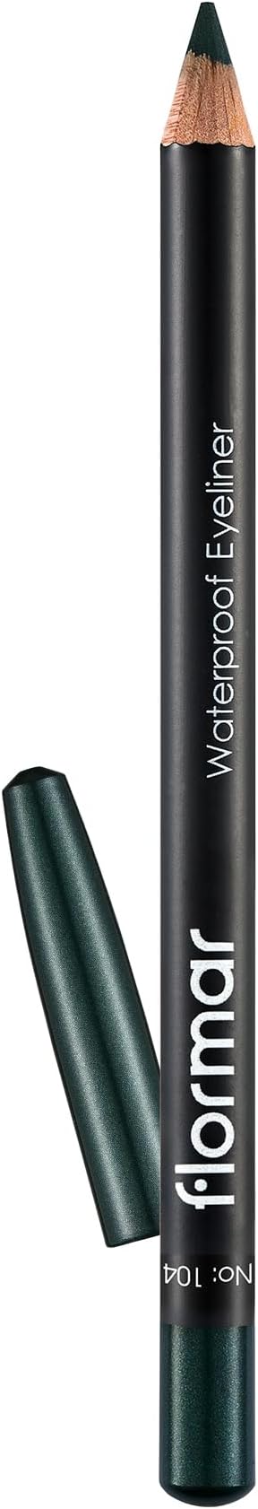 Flormar Suya Dayanıklı Göz Kalemi - Yeşil Waterproof.