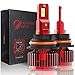 LIGHTENING DARK 10000 Lumens 9007 LED Headlight Bulbs,CREE Chips Hi/Low Conversion Kit,6000K Cool White - 360°Adjustable Beam Pattern