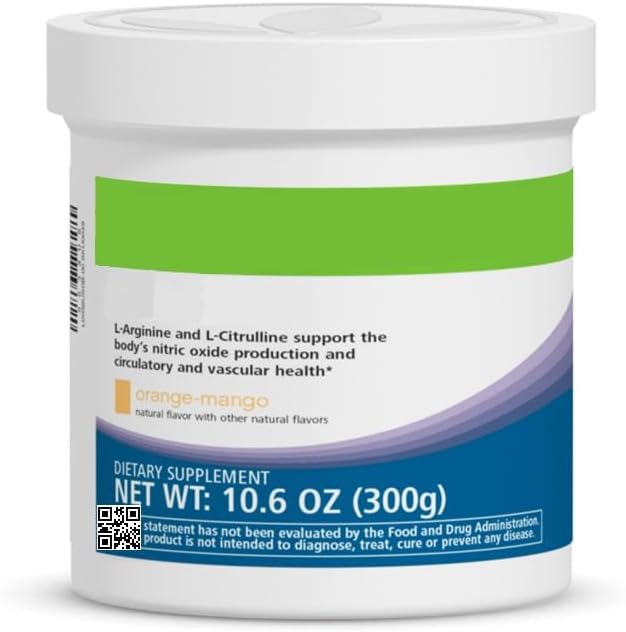Herbal Nite: (Naturally Flavored)-Orange Mangoo-10.6 Oz. L- Arginine- and L- Citrulline Support