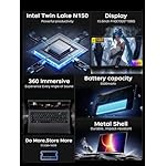 Laptop, 15.6-inch Laptop, 2025 Laptop Computer, 16GB RAM 512GB NVMe SSD, Intel N150 Processor(Up to 3.6GHz), Windows 11 Pro, 1080 FHD Display for Business & Students, 5000Mah Battery, Wi-Fi - Image 2