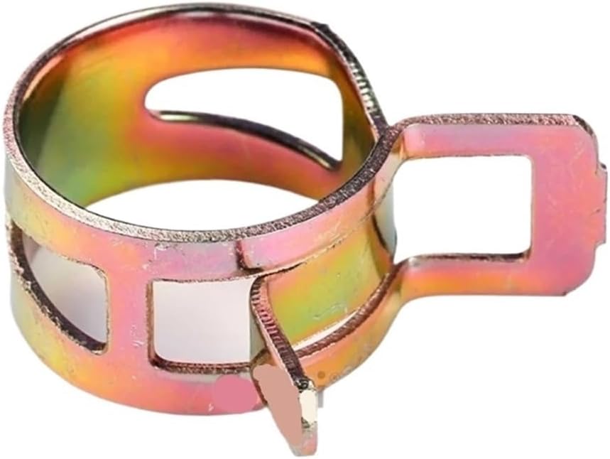 Spring strap hose clamp combination kit, 5-22mm silicone fuel vacuum strap clamp low pressure gas pipe water clamp(M5-M10)
