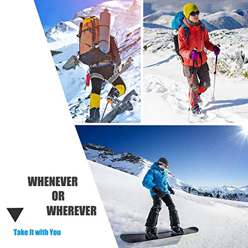 Peakit Hunting Leg Gaiters Waterproof Hiking Boot Gaiters Camo Snow Shoe Covers, Outdoor Skiing Gators For Men And Women (L,Xl) #TOP4