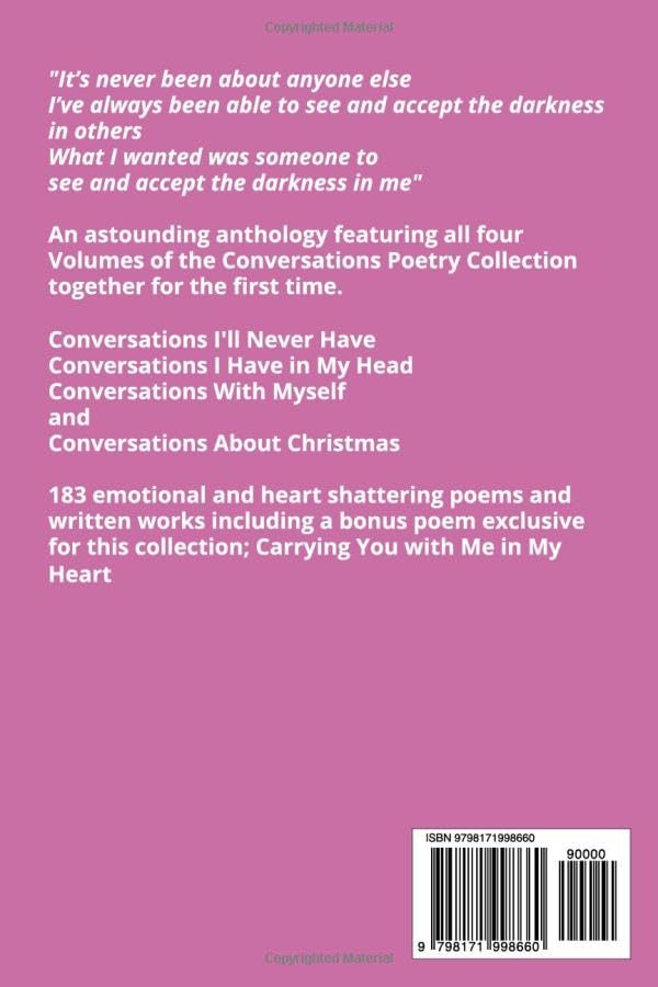 Conversations Poetry Collection: An anthology of poems about abuse, trauma & love image 3
