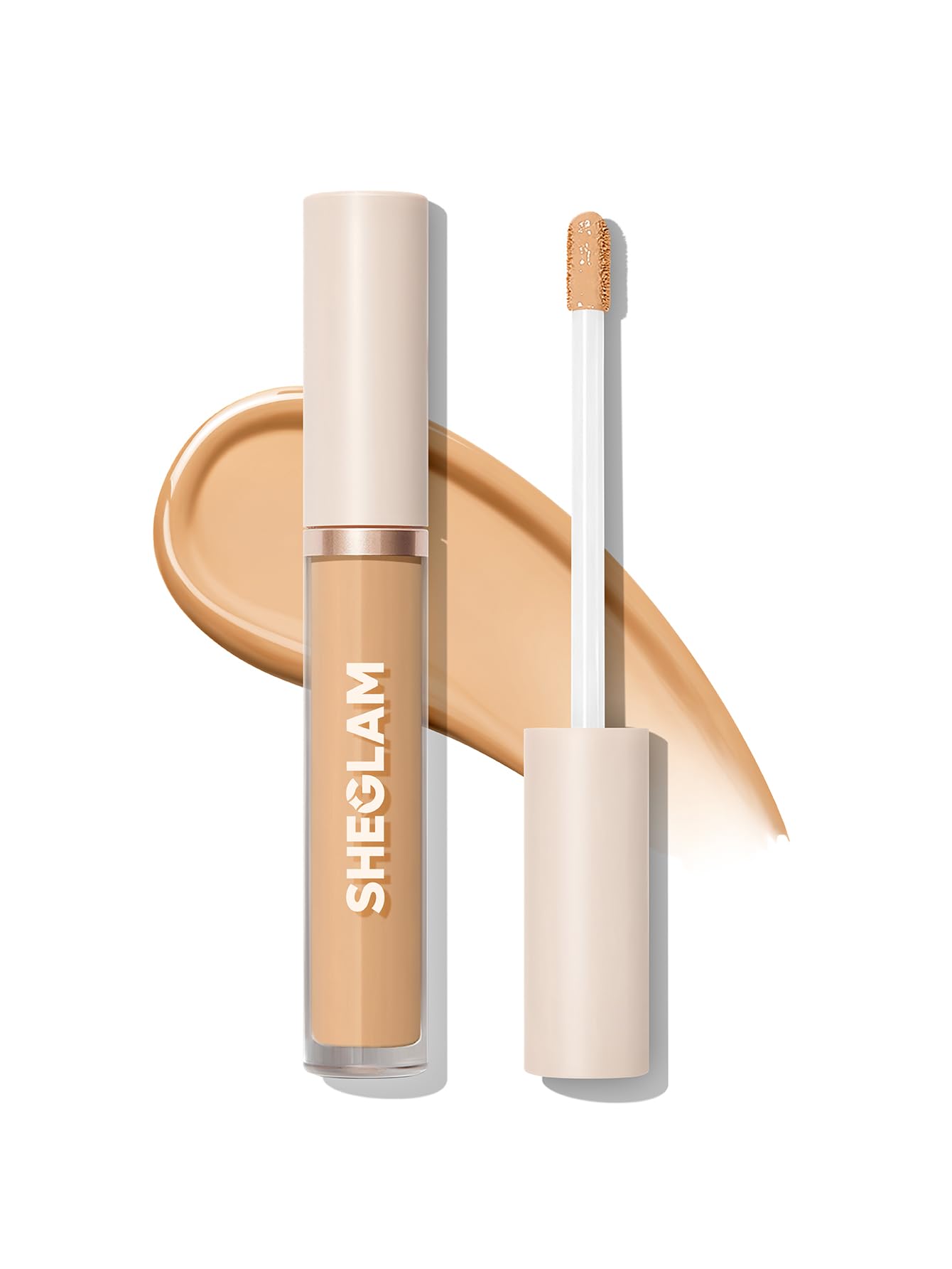 SHEGLAM 12HR Full Coverage Concealer Matte Finish Concealer Stick for Under Eye and Dark Circles - Honey