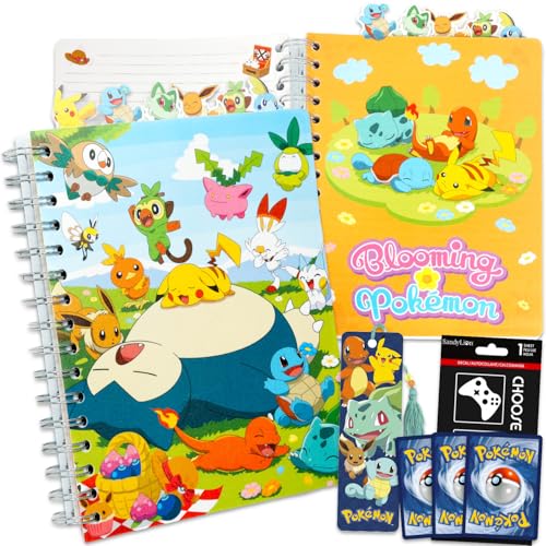 Pokémon Tabbed Journal Set