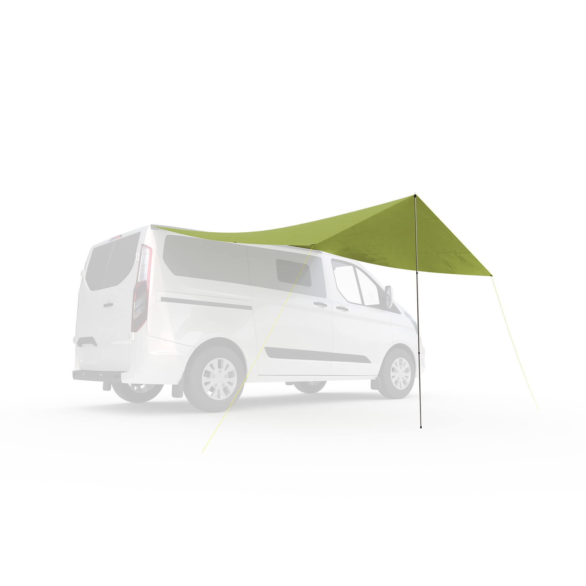 Tatonka Van Tarp (250 x 250 cm) - Tenda da sole impermeabile per camper - per barriera binari, parapioggia