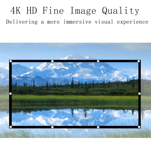 Pantalla para proyector 200 pulgadas formato 4:3 miniatura 5