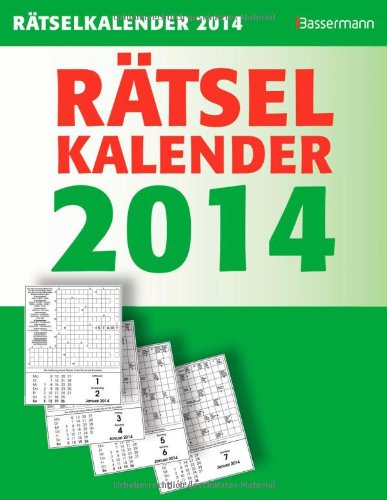 Rätselkalender 2014 Rätselkalender 2014