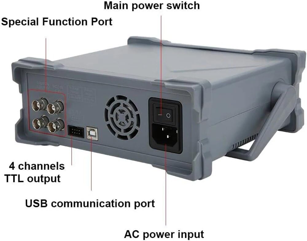 FY8300/FY8300S 20/30/40/60M Digital 3 Channels Signal Generator DDS/VCO/Sweep Function Arbitrary Waveform 4-Ch TTL Frequency Meter Counter(FY8300S 30M)