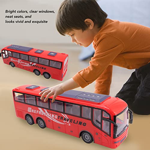 Autobús teledirigido a escala 1/30 con mando inalámbrico para niños 3