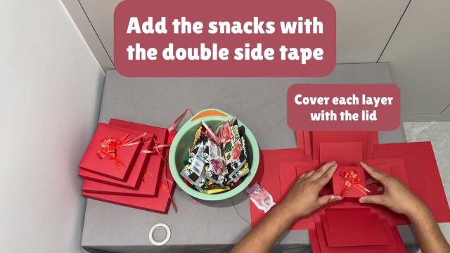 Amazon.com: Hryan 5 Layer Gift Box, Multi Layered Explosion Photo