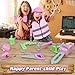WishaLife Kids Tool Set for Girls - Toddler Tool Set with Toy Chainsaw, Drill, Pretend Play Construction Tools Toy Gift for Kids Age 3 4 5 6 7