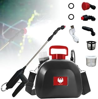 PHOENIX - Pompa Irroratrice a Batteria 5L – Spruzzatore Elettrico con 3h di Autonomia,...