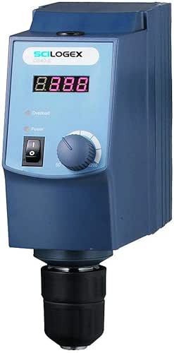 SCILOGEX SCI40-S LED Digital Overhead Stirrer – 40L Capacity, Brushless