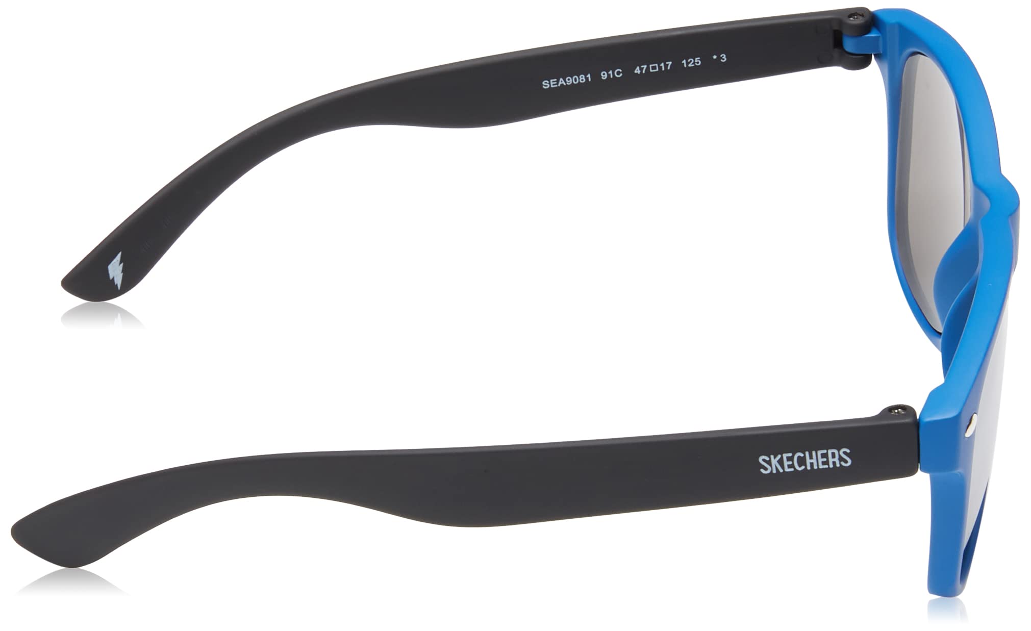 Skechers Sea9081, Gafas Niños, Azul Mate, 47mm
