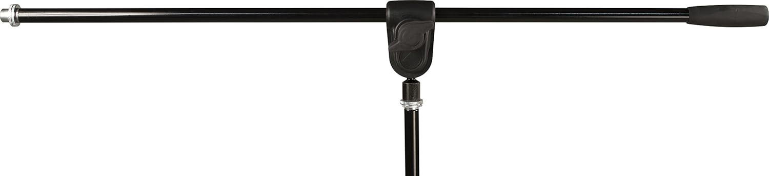 Ultimate Support MC-40B-PRO-SHORT Classic Series Microphone Stand w/Three-way Adjustable Boom Arm and Stable Tripod Base