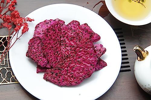 Image of CHAVI Dragon Fruit Chips - Pack of 3 x 2 Oz - Healthy 1 Ingredient Superfood Snack - No Added Sugars or Preservatives - Non-GMO, Vegan, Gluten-Free (Pack of 3)