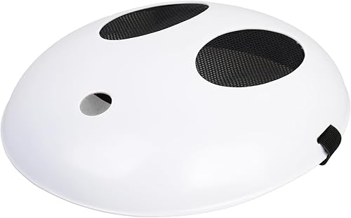 Miniatura 9 de Monisorly Máscara de chico tímido blanco para niña, máscara de Halloween, máscara de cara completa, disfraz de cosplay, accesorios