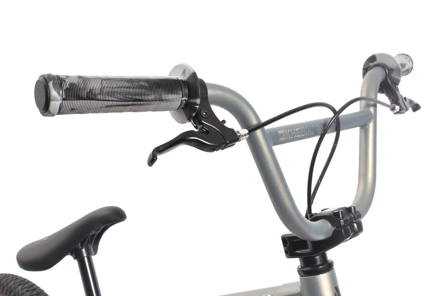 KHEbikes BMX Fahrrad Arsenic, 18 Zoll, patentierter Affix 360° Rotor, anthrazit grau, für Kinder und Jugendliche, leichtes Gewicht nur -10,1kg!
