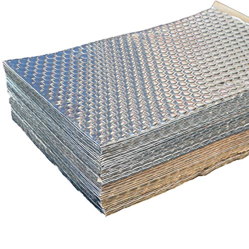 Dodo Mat DEADN Hex sound deadening, 50 Sheets, 50 sq.ft (4.7sq.m), car & van sound proofing, vibration damping