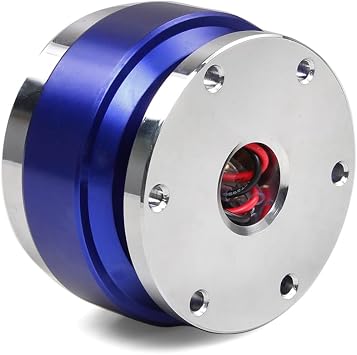 Steering Wheel Quick Release, Steering Wheel Hub Adapter Boss Kit Compatible With Most 6 Hole Steering Wheel Hub (Blue)
