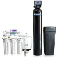 APEC WH-SOFTENER-45-FG Reverse Osmosis System + Water Softener Savings Bundle | Top Tier Alkaline Mineral RO System | Spa Quality Water Softener 45K Grains, Digital Control Valve, 4-6 Bathrooms