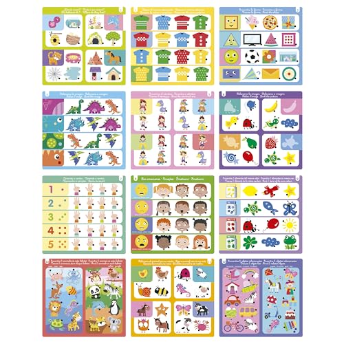 Educa – Conector Junior Vie Quotidienne, 40 Fiches, Stylo Intelligent LED, Dès 3 Ans