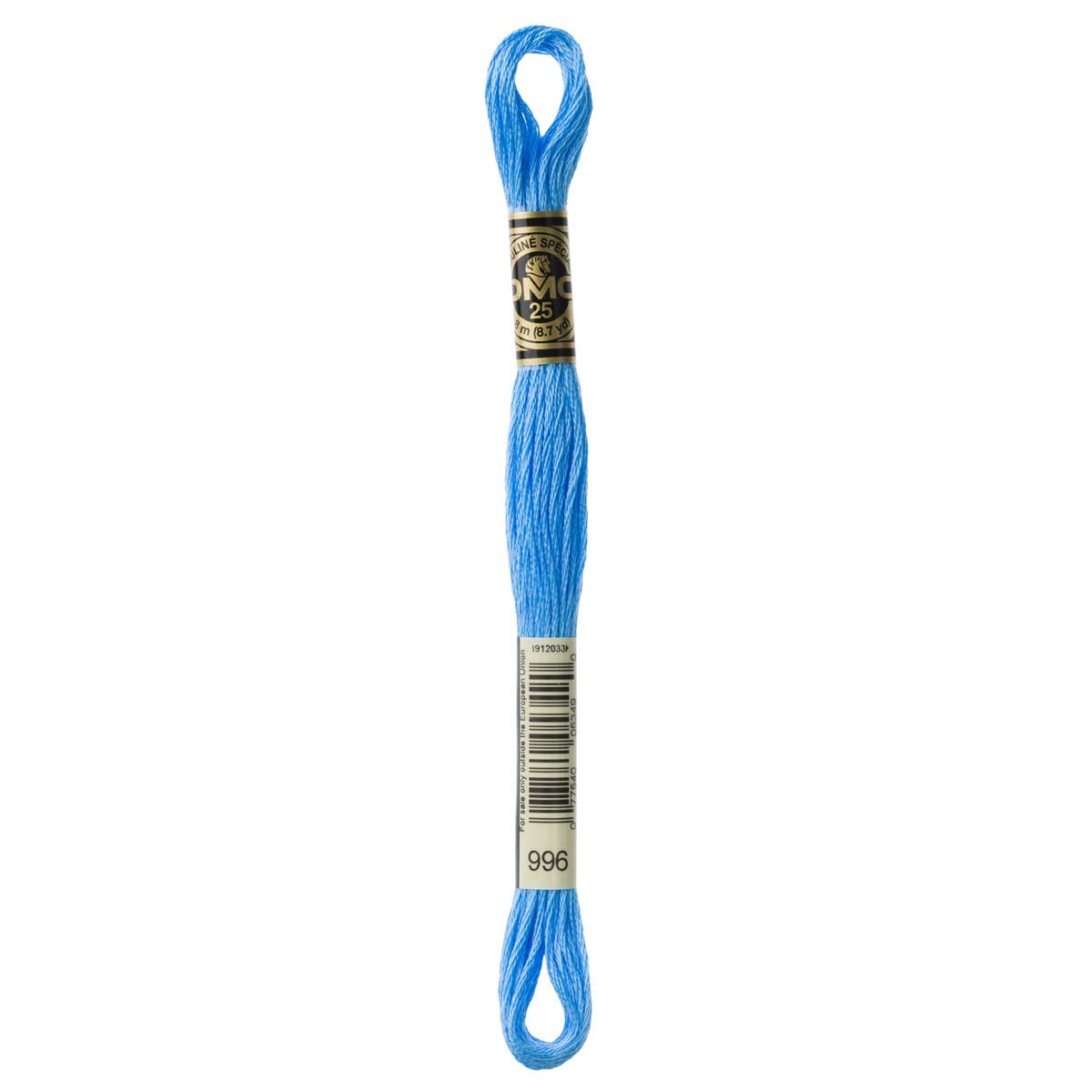DMC Embroidery Floss Mouline Stranded Cotton Thread for Hand Embroidery and Sewing - Colour No: 996-6 x 8m Skeins — image 1