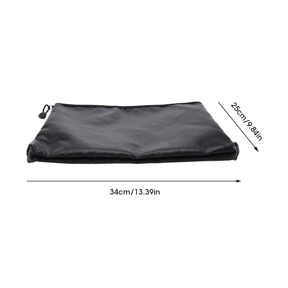 3 Stück Dokumententaschen, Aktentaschen, feuerfeste Geldtaschen, wasserdichte Reisepasstaschen, Laptop-Aufbewahrungstaschen, Dokumenten-Organizer-Tasche