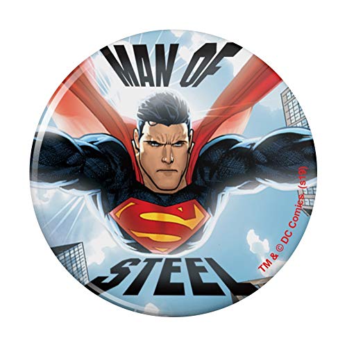 Superman Man of Steel Pinback Button Pin