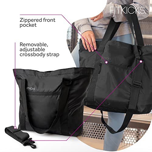 FITKICKS Hideaway Packable Duffle, Large Duffle Bag for Travel3