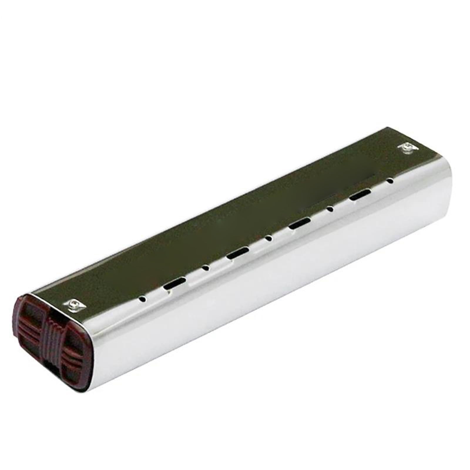 Harmonijka Ustna Chromatyczna Pojedyncza Harmonijka Ustna 44 Otwory Blues Harp Key C Ustnik Organowy Stroiki Mosiężne Żywica Instrument Muzyczny