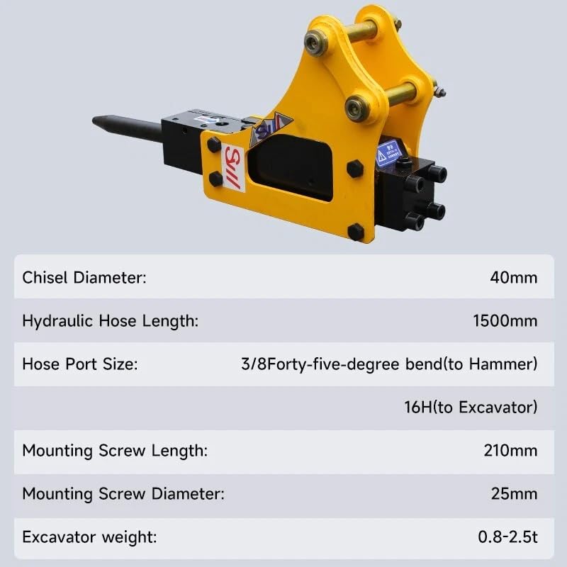 ATTACHXPRO Mini Excavator Hydraulic Breaker
